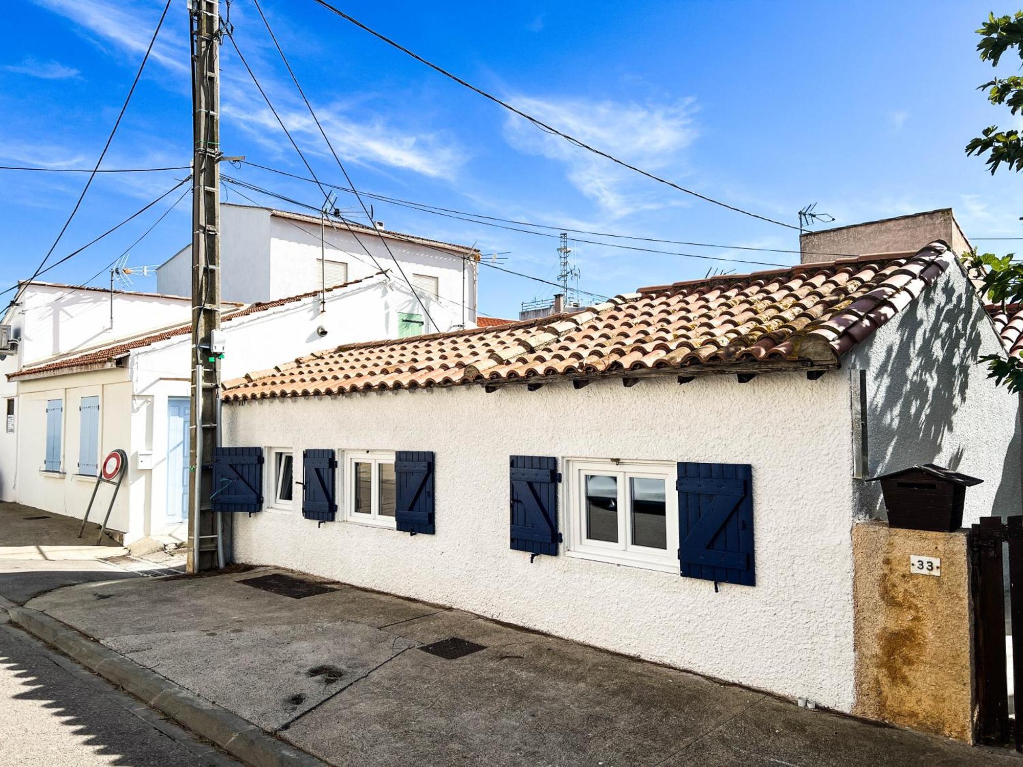 Maisonnette De Pecheur Chauffee Et Climatisee Port-la-Nouvelle Dış mekan fotoğraf